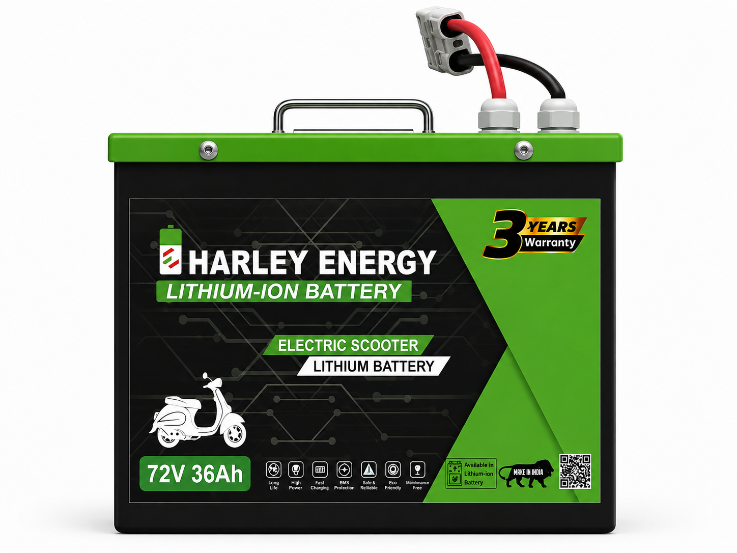E-harley 72v 35ah lithium ion battery