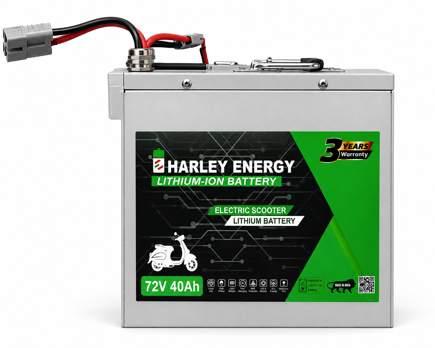 E-harley 60v 36ah lithium ion battery